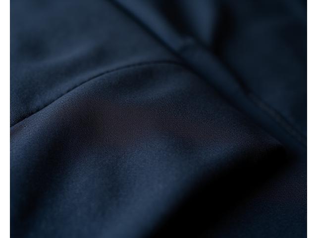Close-up of finely tailored suit fabric, symbolizing apparel.